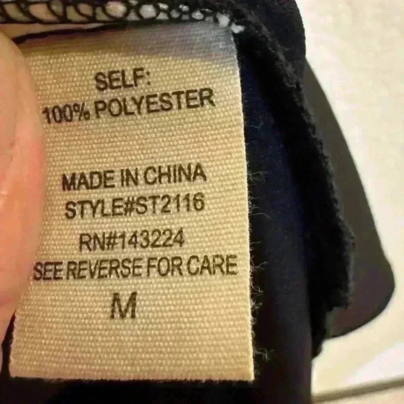 ILLA ILLA Women’s Slip Dress Sz M Black V-neck Mini Y2K Little Black Dress - Picture 5 of 10